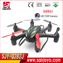 Dónde comprar quadcopter? SJY RC tiendas de hobby. Q282J 2.4G 4CH 6 ejes con 720P HD cámara RC quad helicóptero con cámara